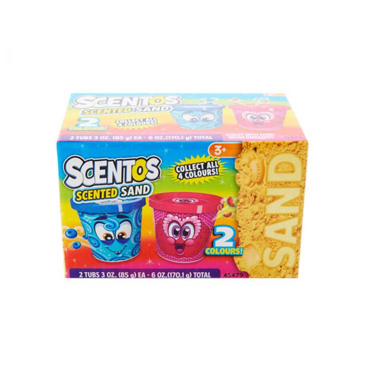 Scentos 2x85g Tubs Scented Action Sand