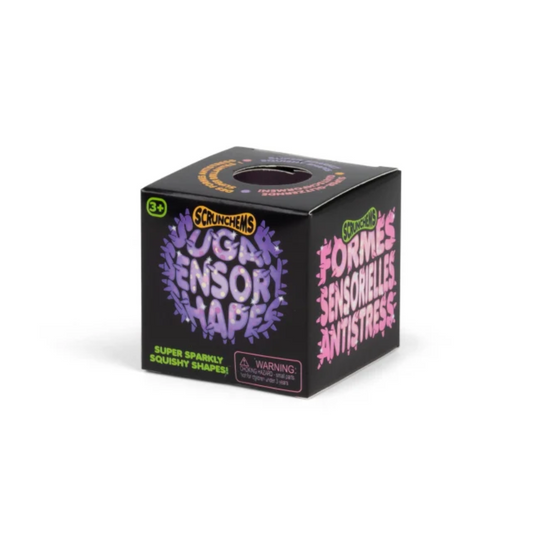 Scrunchems Sensory Sugar Shapes in the box