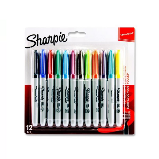 Sharpie Card 12 Fine Line Markers pack toys at foys