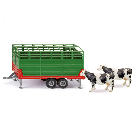 Siku 1:32 Livestock Trailer With 2 Cows