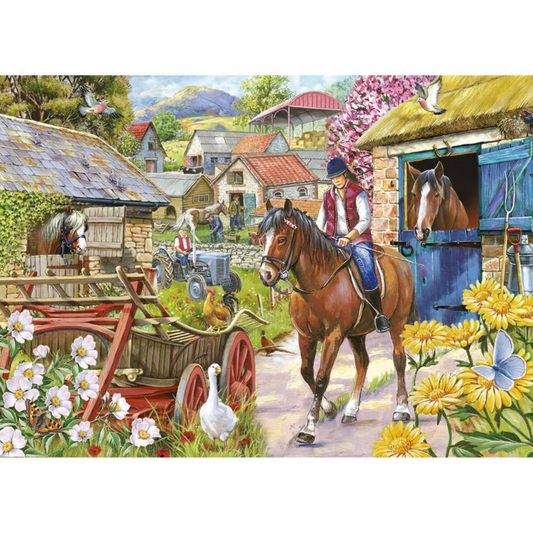 Stepping Out – BIG 500 Piece Jigsaw Puzzle