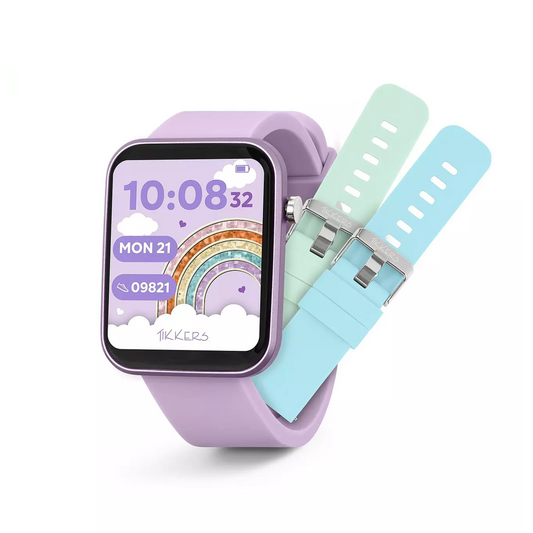 Tikkers Smart Series 13 Lilac Set with two straps