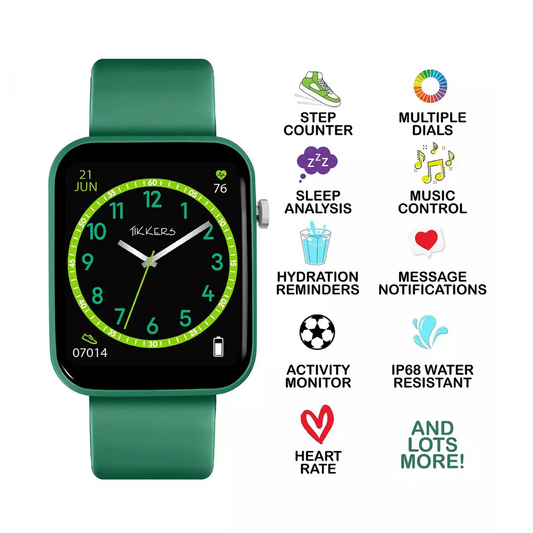 Tikkers Smart Series 13 Green Set features