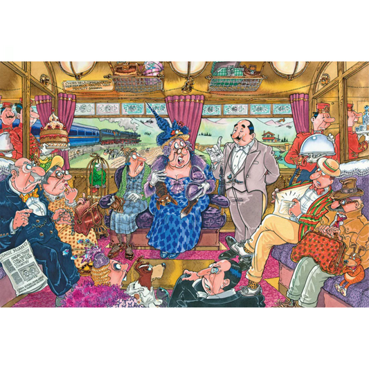 Wasgij Mystery 9 Great Train Robbery 1000pc