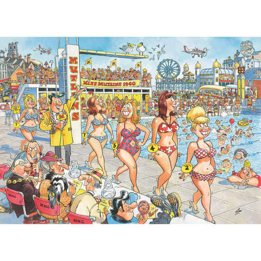 Wasgij Retro Destiny 9 Supermodels Puzzle