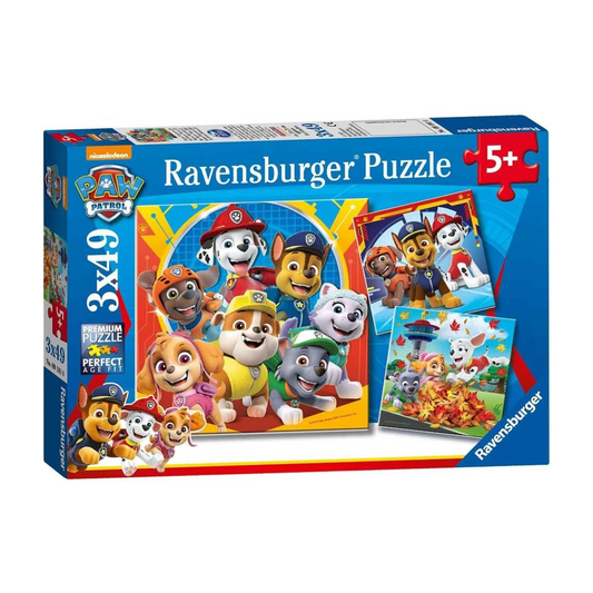 Ravensburger paw patrol 3x49pc puzzle