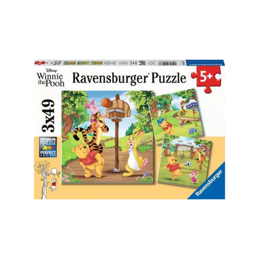 Ravenburger Winnie the Pooh 3x49c Puzzle