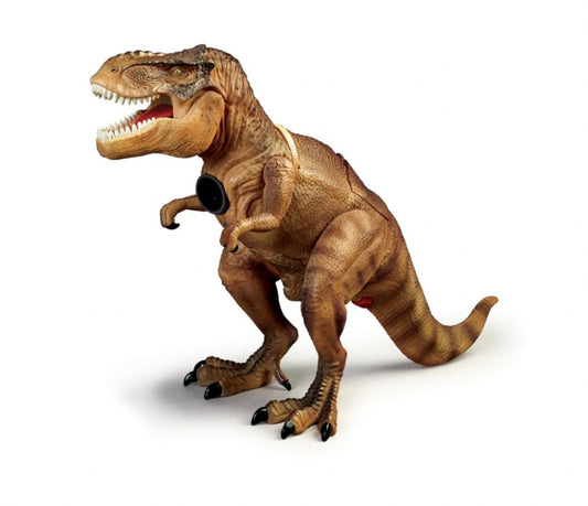 Close-up of the T-Rex Projector showing its realistic design.