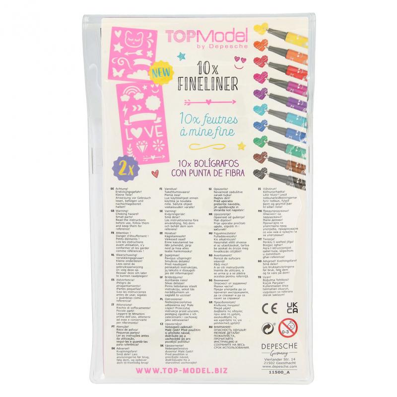 TOPModel Fineliner Set