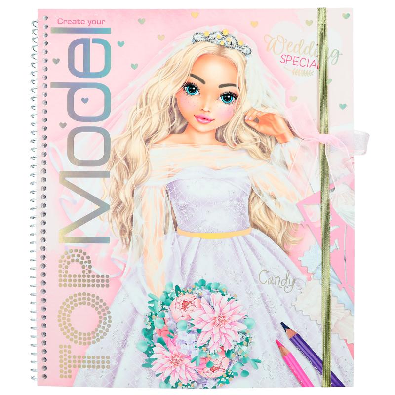 TOPModel Wedding Special Colouring Book