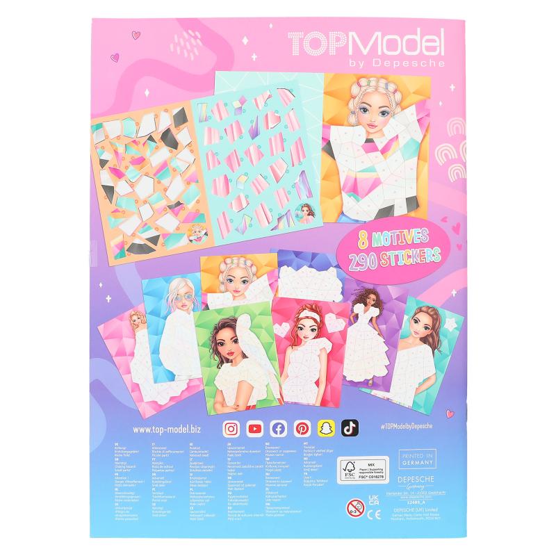 TOPModel Number Sticker Fantasy