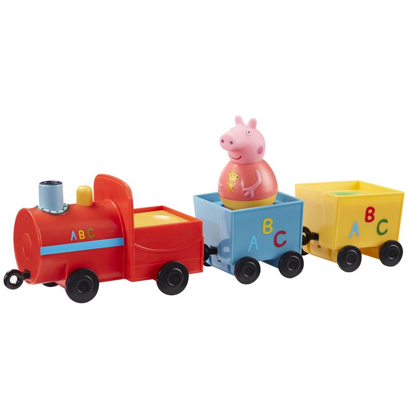 Weebles - Peppa Pig Push-Along Wibbily Train