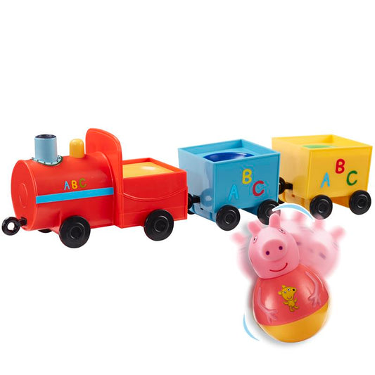 Weebles - Peppa Pig Push-Along Wibbily Train