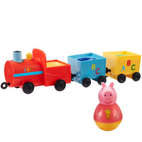 Weebles - Peppa Pig Push-Along Wibbily Train