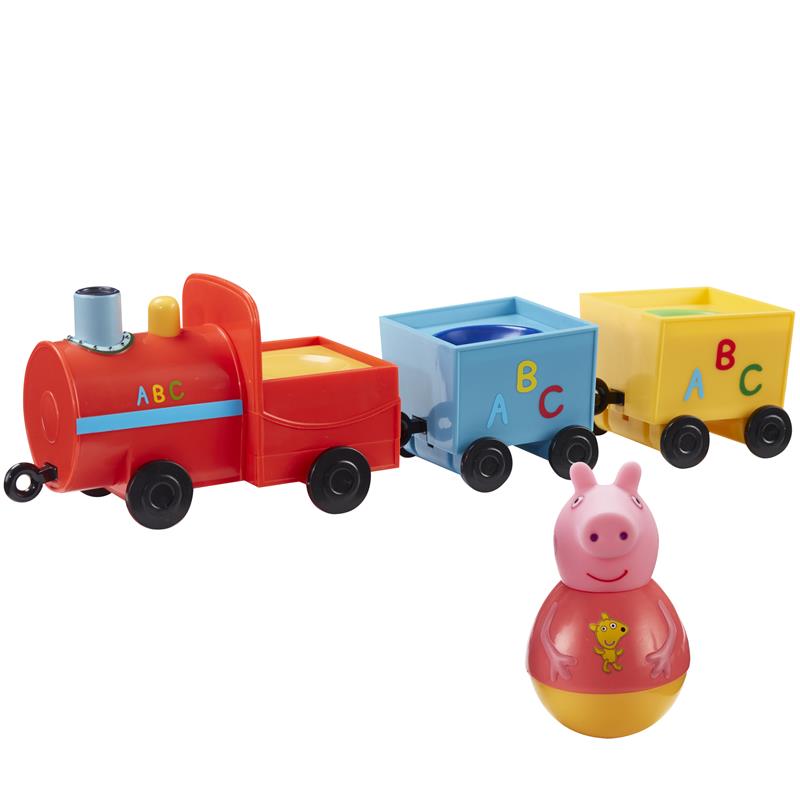 Weebles - Peppa Pig Push-Along Wibbily Train