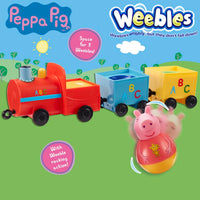 Weebles - Peppa Pig Push-Along Wibbily Train