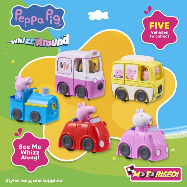Peppa Pig Whizz-Around Peppa's Little Red Car – product image 3