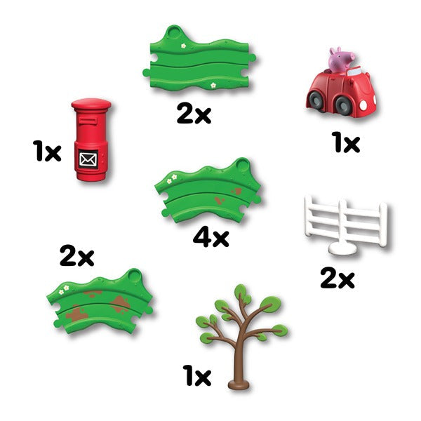 Peppa Pig Whizz-Around Peppa's Little Red Car Set – product image 5