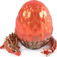 CrystaLynx Dragons 32cm Articulated Dragon Mystery Egg – box and contents