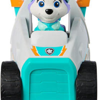 PAW Patrol Everest Snowmobile Rescue Vehicle with Figure – close-up of the toy