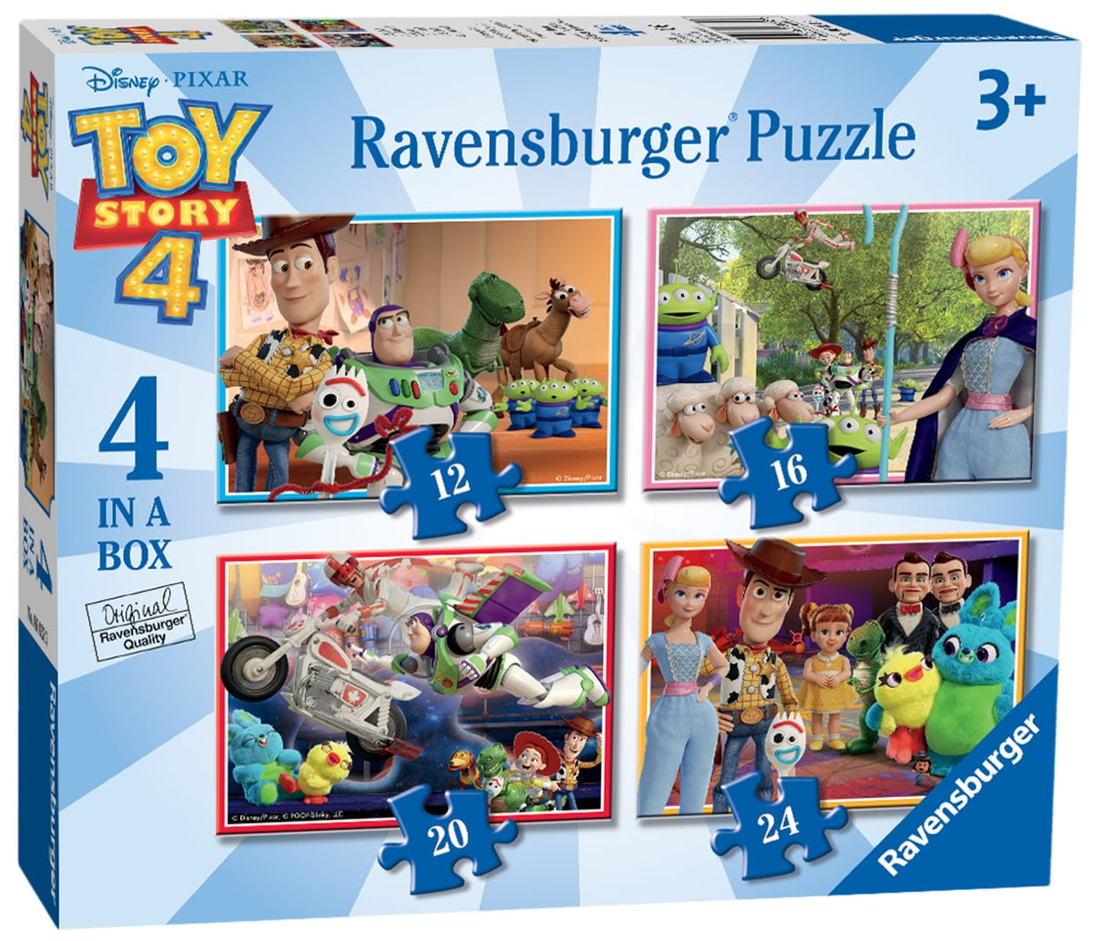 Ravensburger Toy Story 4 Jigsaw Puzzles 4-In-A-Box