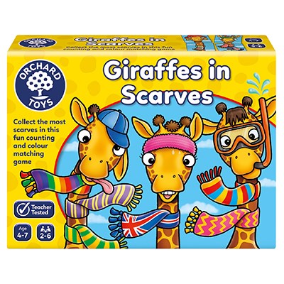 Orchard Toys Giraffes in Scarves Game