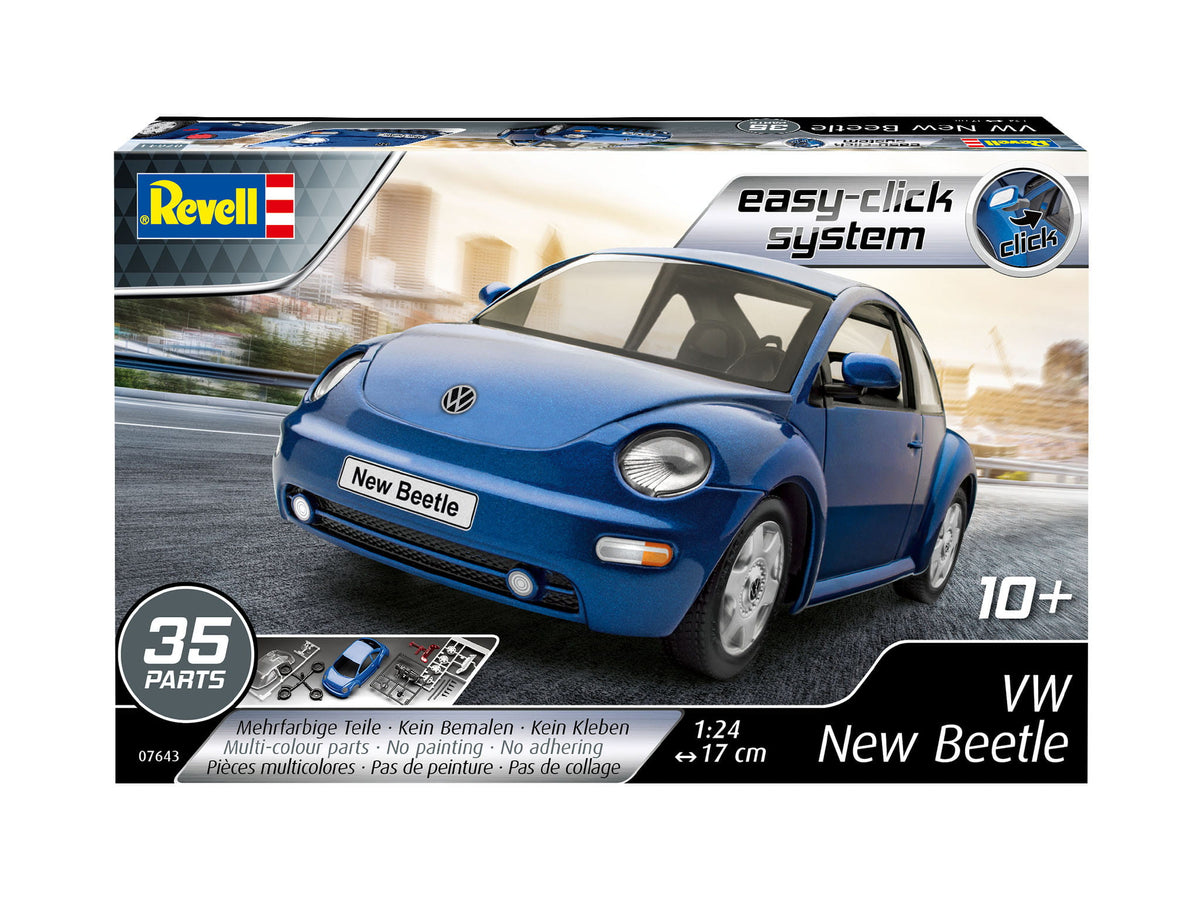 1:24 Revell Volkswagen New Beetle Easy-Click