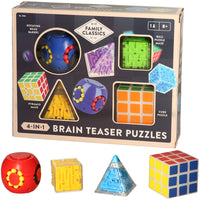 4-in-1 Brain Teaser Puzzles