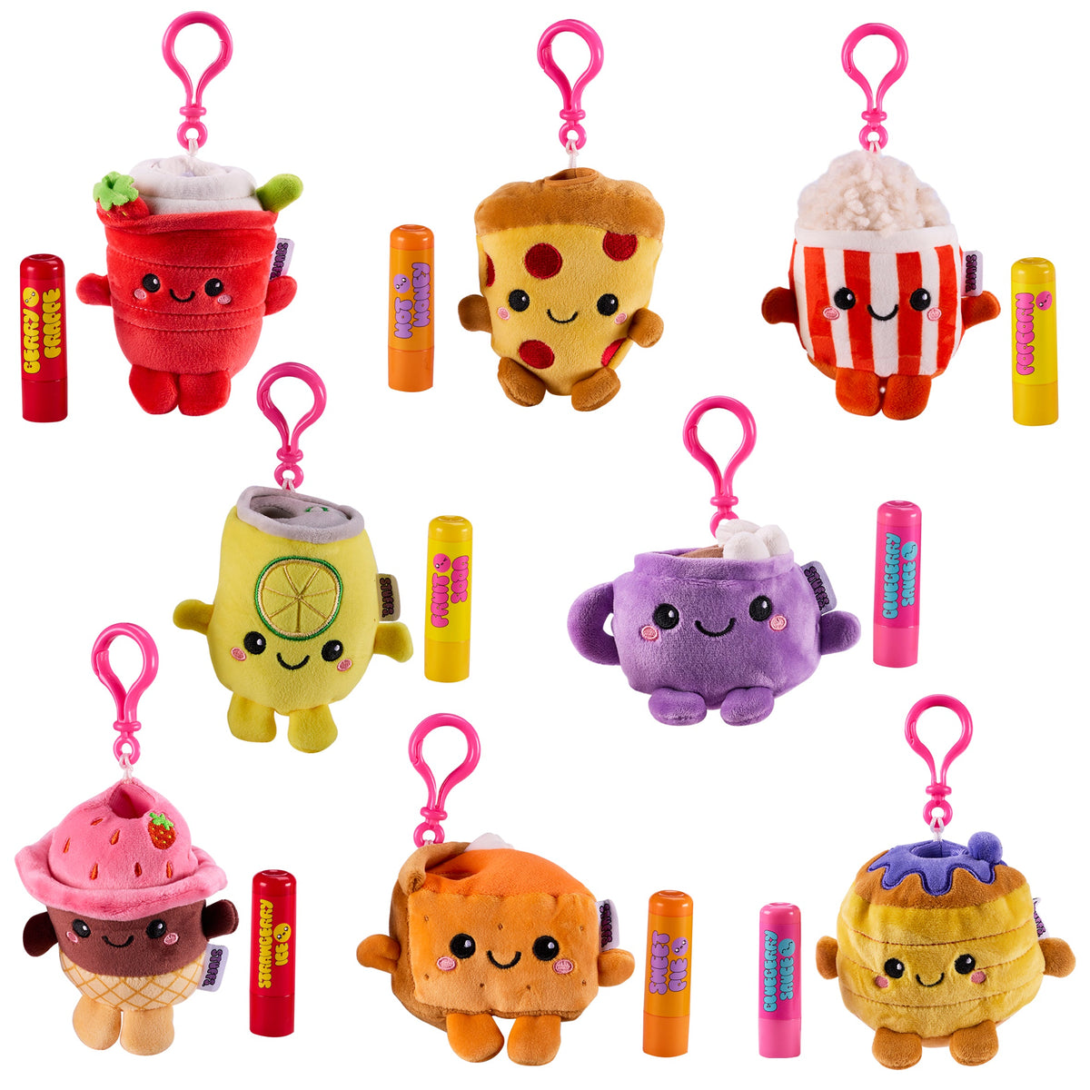 STUFFS Series 2 Surprise Plush with Lip Balm in its packaging