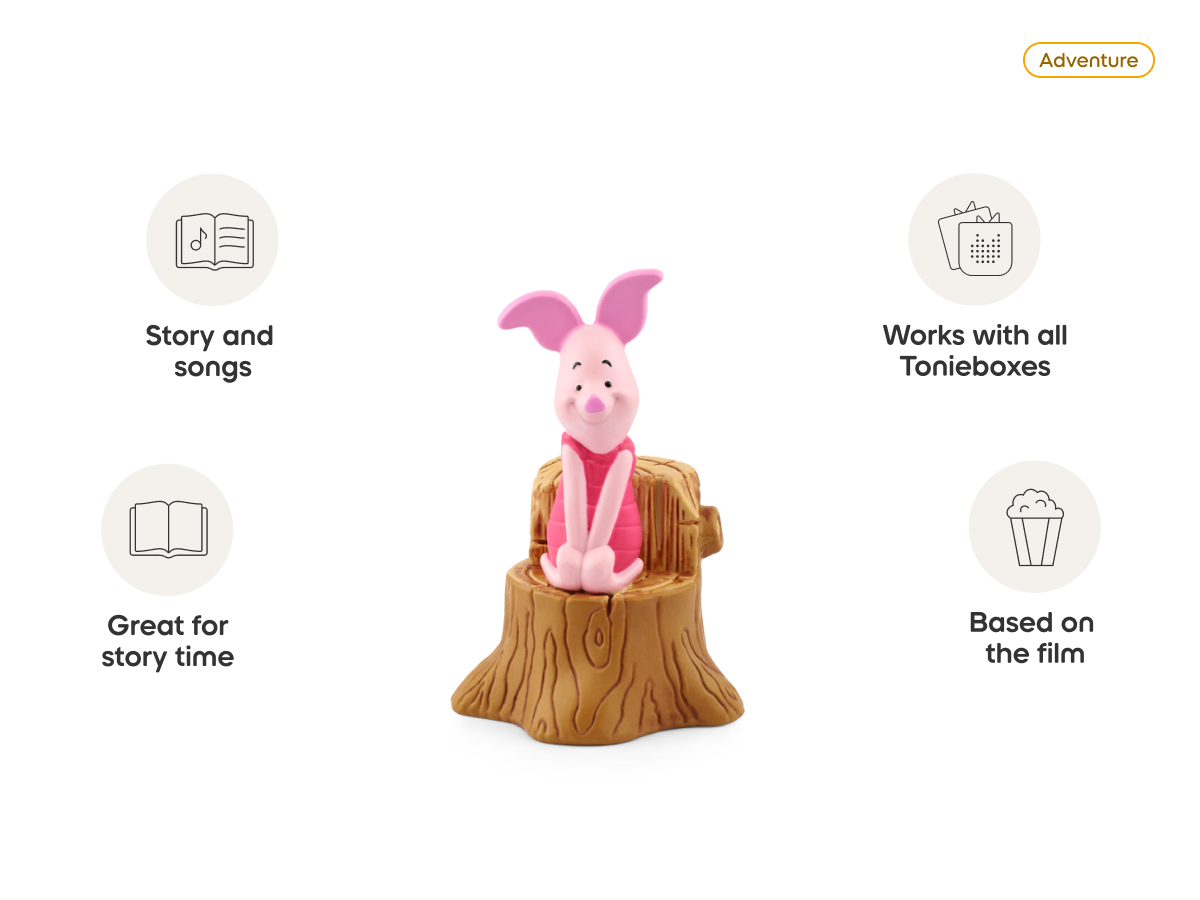 Tonies Disney Winnie the Pooh Piglet audio Tonie figure – view 2