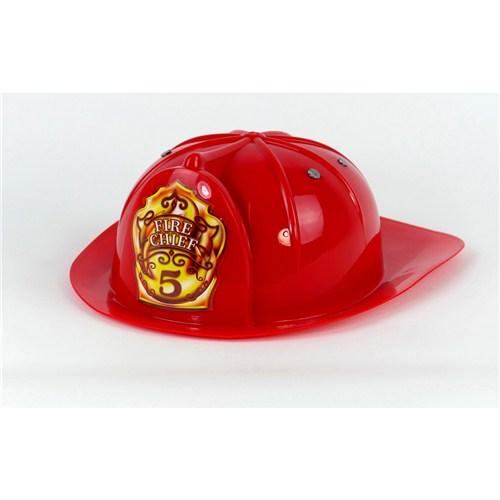 Fire Chief Helmet Red