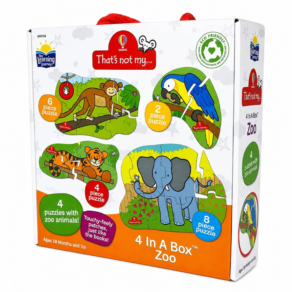 That's Not My 4 in 1 Puzzle Set Zoo – product view