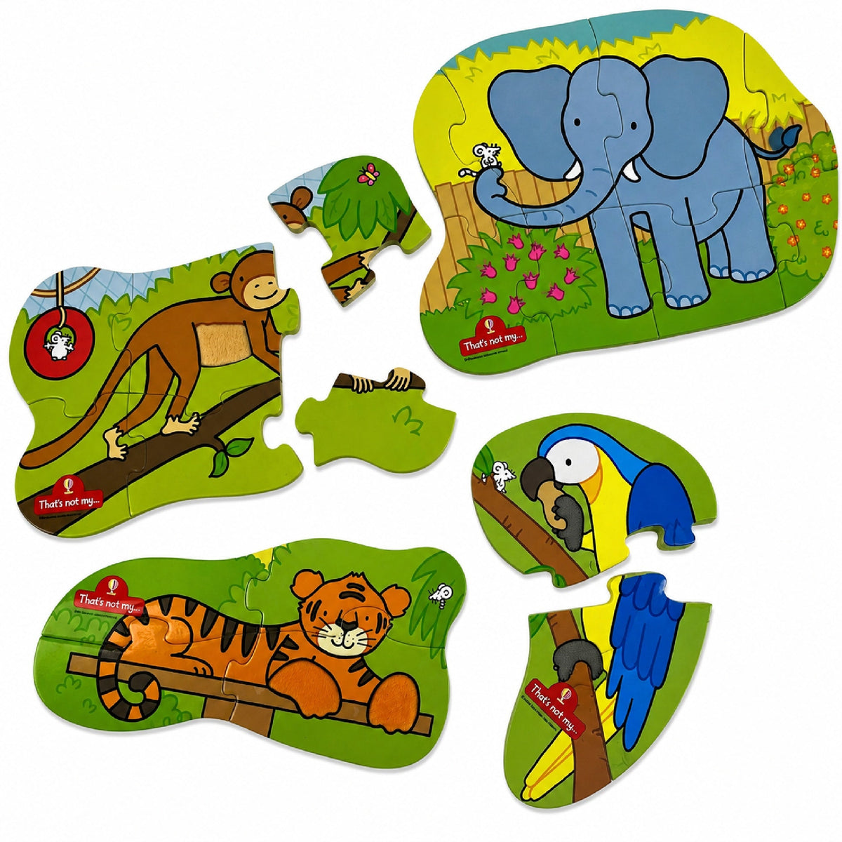 That's Not My 4 in 1 Puzzle Set Zoo – product view