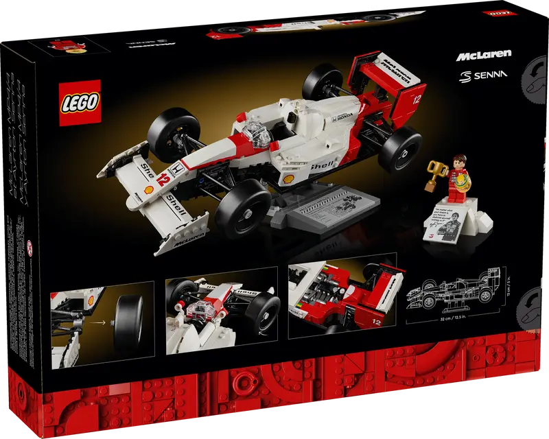 LEGO 10330 McLaren MP4/4 & Ayrton Senna