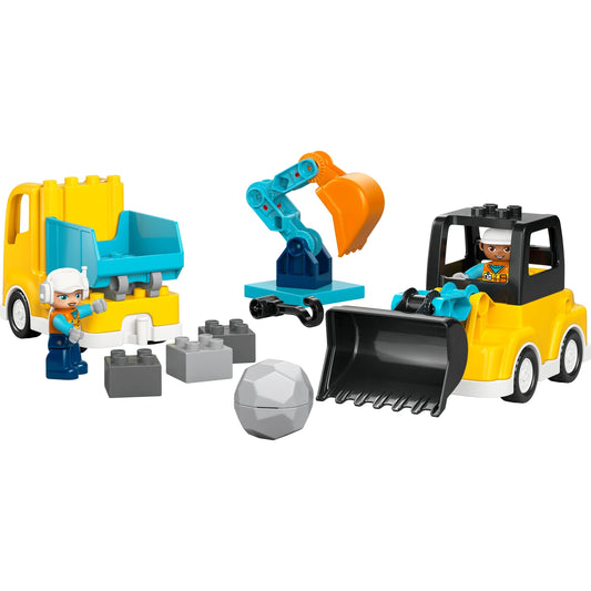 LEGO DUPLO 10475 3in1 Construction Vehicles – built model