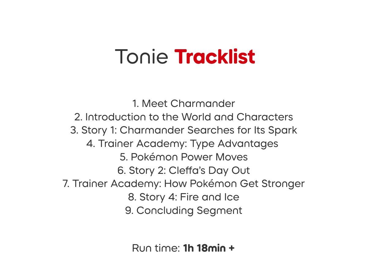 Tonies Pokémon Charmander audio Tonie figure – view 3