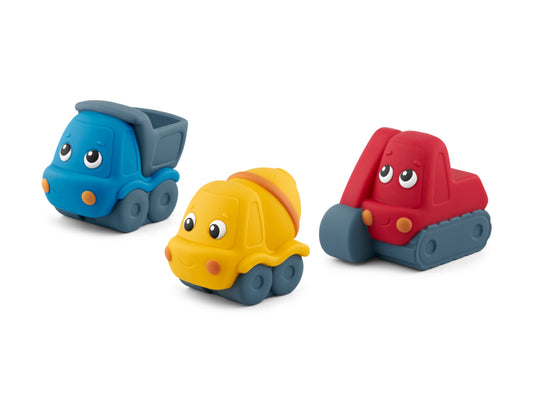 Tonies My First Tonies Construction Set with Digger, Tipper Truck and Concrete Mixer
