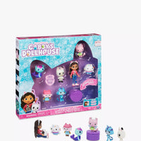 Gabby's Dollhouse Deluxe Figure Set with 7 Figures – box and contents