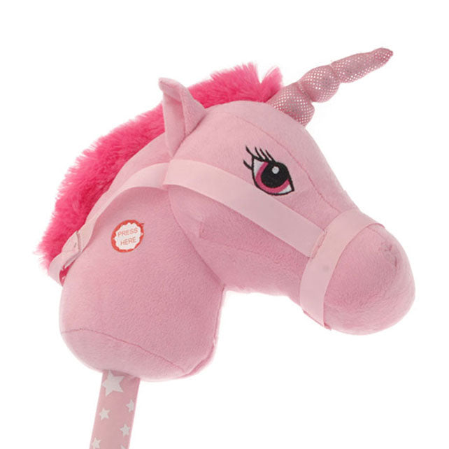 Hobby Horse &amp; Unicorn With Sound Assorted