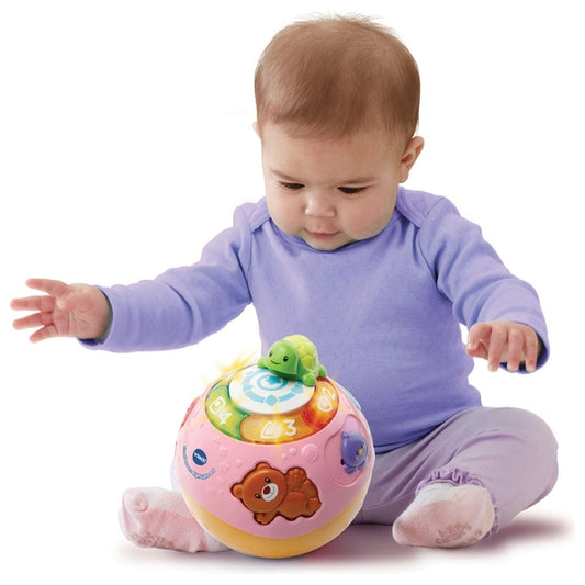 VTech Crawl and Learn Bright Lights Ball Pink