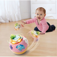 VTech Crawl and Learn Bright Lights Ball Pink