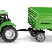 Siku Deutz-Fahr with Fortuna Trailer