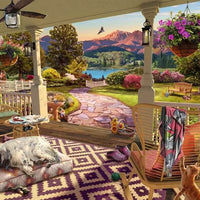 Ravensburger Cozy Front Porch Jigsaw Puzzle