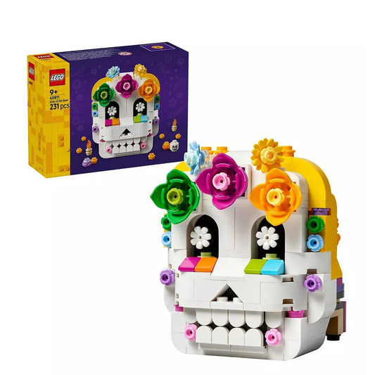 LEGO Altar of the Dead Día de los Muertos Skull Decor