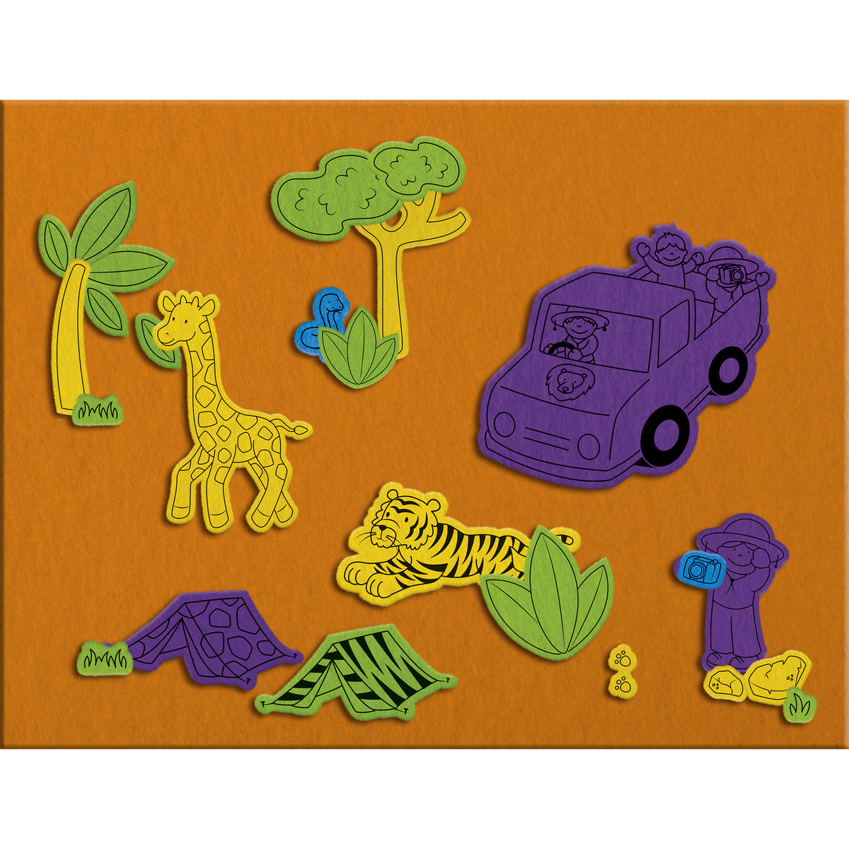 Fuzzy Felt Assorted