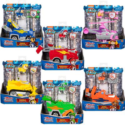 Paw Patrol Rescue Knight Themed Vehicle - Assorted