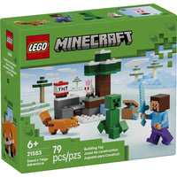 LEGO Minecraft 21583 Steve's Taiga Adventure – box
