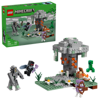 lego minecraft the pale garden  with box 