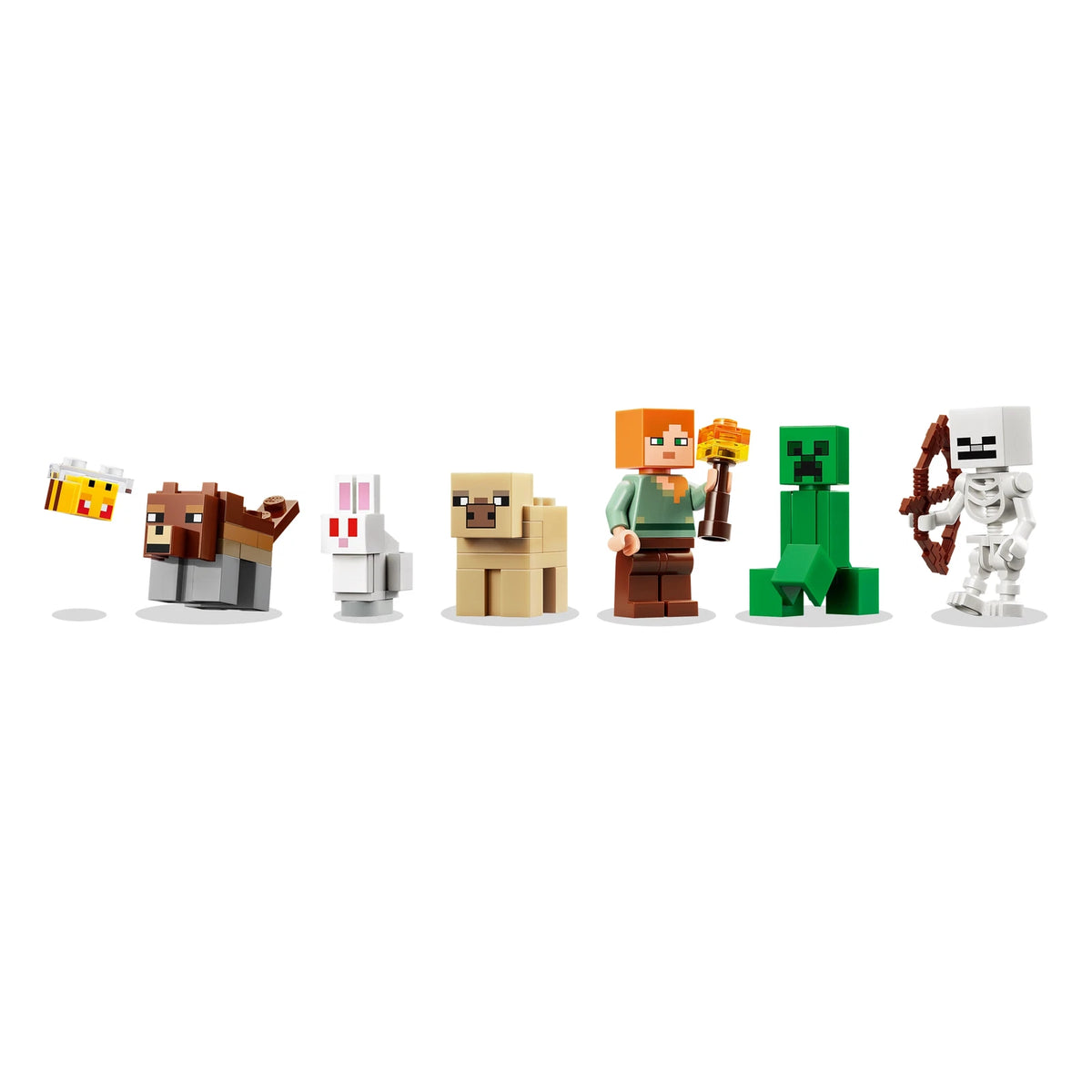 LEGO Minecraft 21593 First Night Adventure – detail