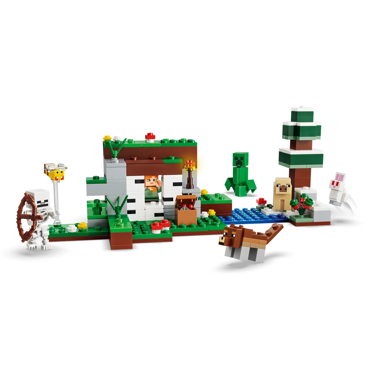LEGO Minecraft 21593 First Night Adventure – play view